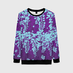 Женский свитшот Blue flowers