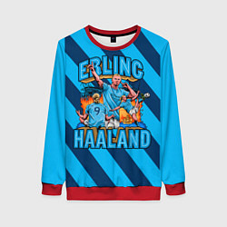 Женский свитшот Эрлинг Холанд ФК Манчестер Сити 9