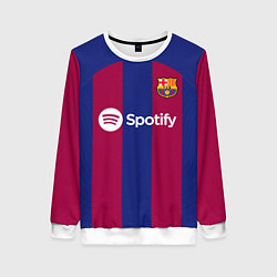 Женский свитшот Роберт Левандовский Барселона форма 2324 домашняя