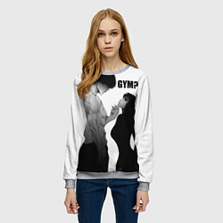 Свитшот женский Gym?, цвет: 3D-меланж — фото 2