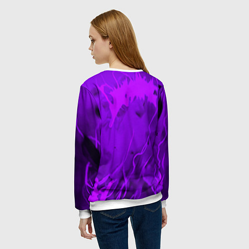 Женский свитшот Mob Psycho Rage / 3D-Белый – фото 4