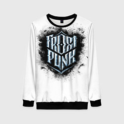Свитшот женский Frostpunk, цвет: 3D-черный