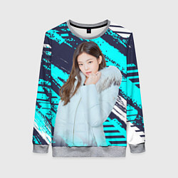 Свитшот женский Blackpink winter style, цвет: 3D-меланж