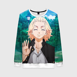 Свитшот женский Manjirou Sano, цвет: 3D-белый