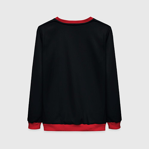 Женский свитшот Нико Робин с очками - One Piece / 3D-Красный – фото 2