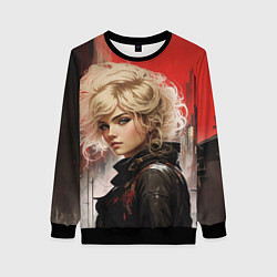 Женский свитшот Смотрящая за районом