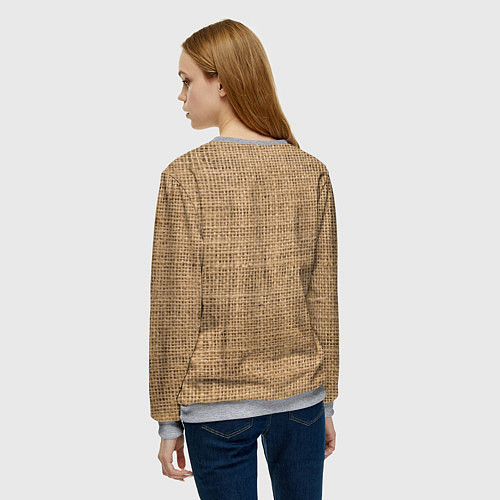 Женский свитшот Xolop / 3D-Меланж – фото 4