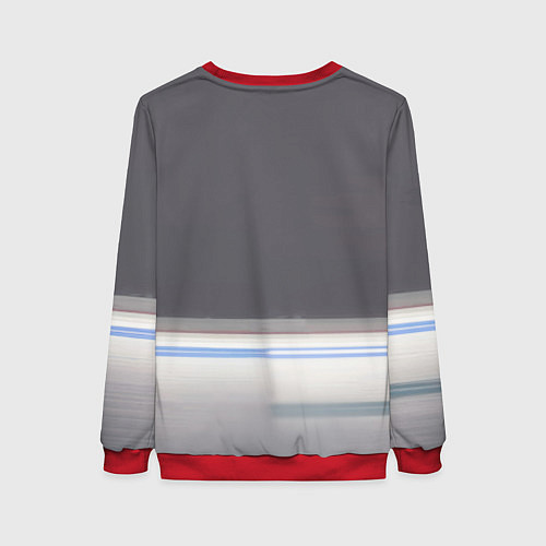 Женский свитшот Panda striker of the Florida Panthers / 3D-Красный – фото 2