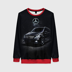 Женский свитшот Mercedes black