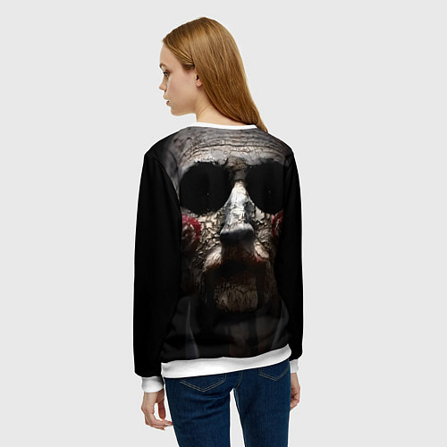 Женский свитшот Пила Джон / 3D-Белый – фото 4