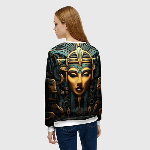 Женский свитшот Египетские фараоны / 3D-Белый – фото 4