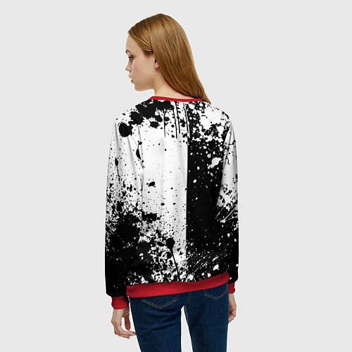 Женский свитшот Рокси из Реинкарнации безработного / 3D-Красный – фото 4