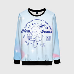 Женский свитшот Newjeans bunny