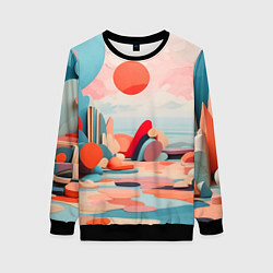 Женский свитшот Геометрия природы