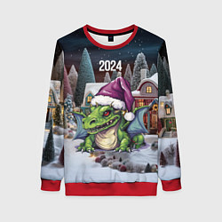 Женский свитшот Дракоша 2024