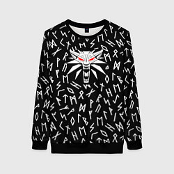 Женский свитшот The Witcher символы