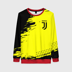 Свитшот женский Juventus спортивные краски, цвет: 3D-красный