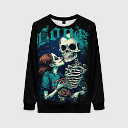 Женский свитшот Любовь навечно