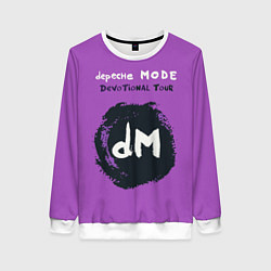 Свитшот женский Depeche Mode devotional tour, цвет: 3D-белый