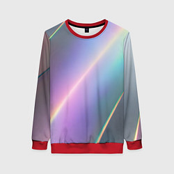 Женский свитшот Металлическая голография