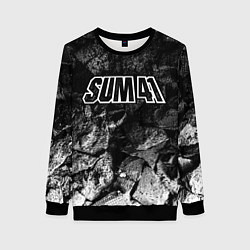 Свитшот женский Sum41 black graphite, цвет: 3D-черный