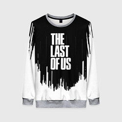 Свитшот женский The last of us текстура, цвет: 3D-меланж