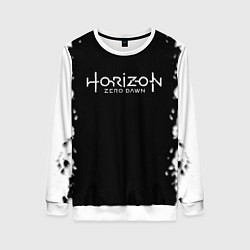 Женский свитшот Horizon zero dawn краски белые