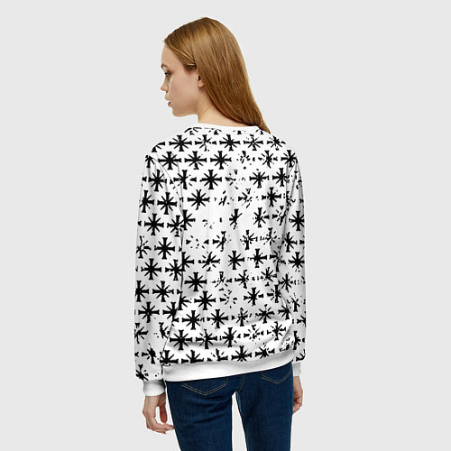 Женский свитшот Farcry ubisoft pattern / 3D-Белый – фото 4