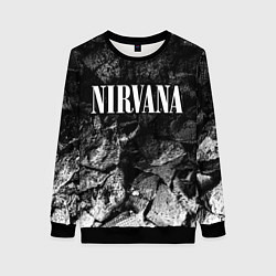 Свитшот женский Nirvana black graphite, цвет: 3D-черный