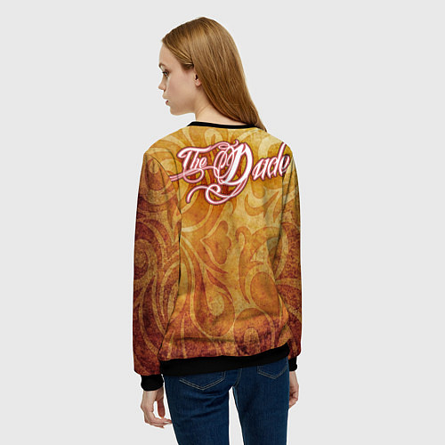 Женский свитшот The Big Lebowski dude / 3D-Черный – фото 4