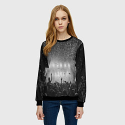 Свитшот женский Rave Culture, цвет: 3D-черный — фото 2