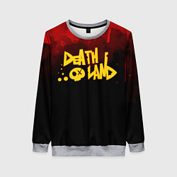 Свитшот женский Death land Bokuyaba, цвет: 3D-меланж