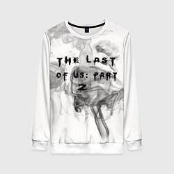 Свитшот женский The Last of Us цикады элли, цвет: 3D-белый