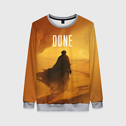 Свитшот женский Дюна - пустыня, цвет: 3D-меланж