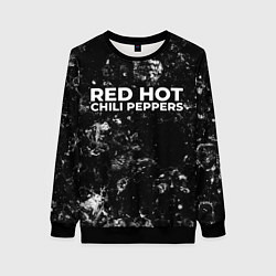 Свитшот женский Red Hot Chili Peppers black ice, цвет: 3D-черный