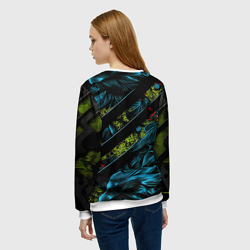 Женский свитшот Eve Stellar Blade / 3D-Белый – фото 4