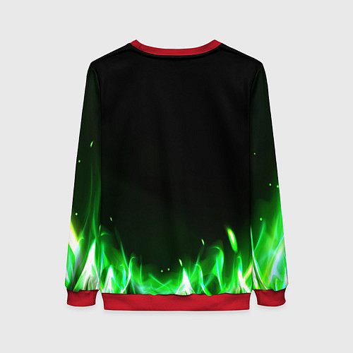 Женский свитшот Stellar Blade пышные формы Евы / 3D-Красный – фото 2