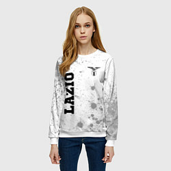 Свитшот женский Lazio sport на светлом фоне вертикально, цвет: 3D-белый — фото 2