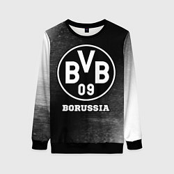 Женский свитшот Borussia sport на темном фоне