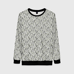 Свитшот женский Чёрно-оливковый пёстрый, цвет: 3D-черный
