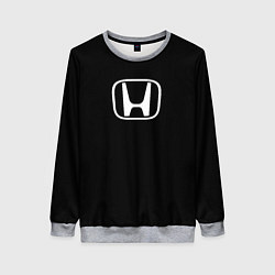 Свитшот женский Honda white logo, цвет: 3D-меланж