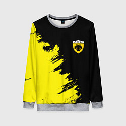 Женский свитшот AEK sport color yellow