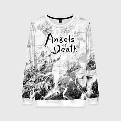 Свитшот женский Angels of Death white graphite, цвет: 3D-белый