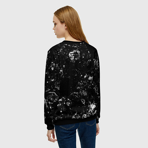 Женский свитшот Sally Face black ice / 3D-Черный – фото 4