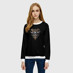 Свитшот женский Baldurs gate logo, цвет: 3D-белый — фото 2