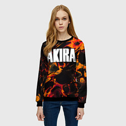 Свитшот женский Akira red lava, цвет: 3D-черный — фото 2
