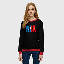 Свитшот женский NBA sport, цвет: 3D-красный — фото 2