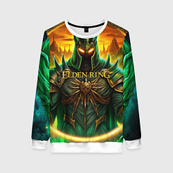 Свитшот женский Elden Ring black knight, цвет: 3D-белый