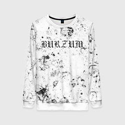 Свитшот женский Burzum dirty ice, цвет: 3D-белый