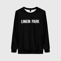 Свитшот женский Linkin park rock white, цвет: 3D-черный